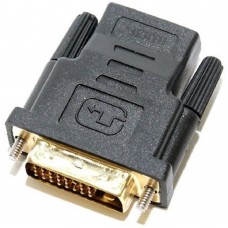 переходник 5bites DH1803G Переходник DVI (24+1) M / HDMI F, зол.разъемы