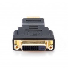 переходник Gembird Переходник HDMI-DVI  , 19M/25F, золотые разъемы, пакет(A-HDMI-DVI-3)