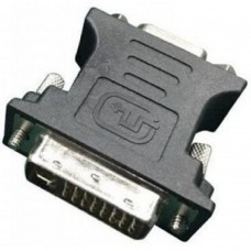 переходник Cablexpert Переходник DVI-VGA, 29M/15F, черный, пакет (A-DVI-VGA-BK)