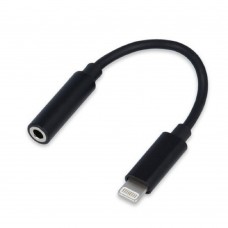 переходник Cablexpert Переходник USB, Lightning/Jack3.5F, черный (CCA-LM3.5F-01)
