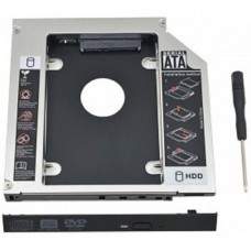 переходник ORIENT Адаптер UHD-2SC9, для 2.5” SATA HDD для установки в SATA отсек оптического привода ноутбука 9.5 мм (30262)