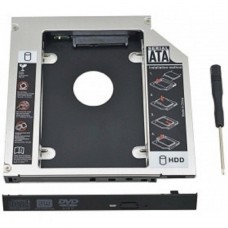 переходник ORIENT Адаптер UHD-2SC12, для 2.5” SATA HDD для установки в SATA отсек оптического привода ноутбука 12.7 мм (30263)