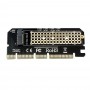 переходник ORIENT C299E, Переходник PCI-E 16x->M.2 M-key NVMe SSD, тип 2230/2242/2260/2280
 (30899)
