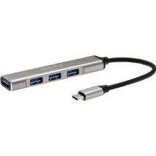 Переходник Telecom TA308C Переходник USB 3.1 Type-C-->USB3.0+3 USB2.0, Aluminum Shell, 0.2м Telecom <TA308C> 07958820049750