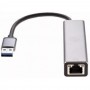 Переходник VCOM DH312A Переходник USB 3.0 -->RJ-45 1000Mbps+3 USB3.0, Aluminum Shell, 0.2м VCOM <DH312A>4895182246843