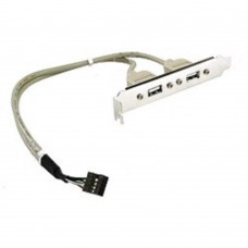 кабели Espada Планка в корпус USB2.0 -2 порта, (EBRCT-2PrtUSB2) (39007)