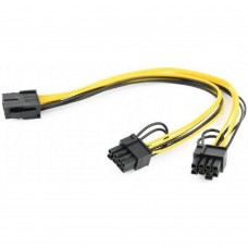 кабели Cablexpert Кабель питания PCI-Express 8-пин на 6+2 пин x 2 шт., 0.3 м (CC-PSU-85)