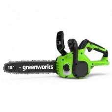 Пилы Greenworks GD24CS30 Цепная пила аккумуляторная, 24V, 30см, бесщеточная, без АКБ и ЗУ 2007007