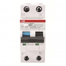 Дифавтоматы ABB 2CSR755080R1164 Выключатель автоматический дифференциальный (АВДТ) DS201 1п+ N 16А 30мА С AC