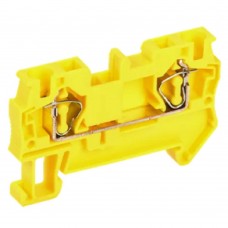 Принадлежности и аксессуары для шкафов Iek YZN11-004-K05 Клемма пружинная КПИ 2в-4 41А желтый