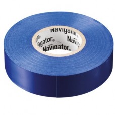 Navigator Скобы пластиковые Navigator 71233 Изолента NIT-B15-10/B синяя
