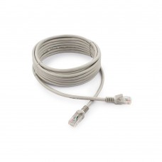 Коммутационный шнур Cablexpert Патч-корд UTP PP12-5M кат.5e, 5м, литой, многожильный (серый)