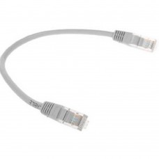 Коммутационный шнур Cablexpert Патч-корд медный UTP PP10-0.25m кат.5, 0.25м, литой, многожильный (серый)