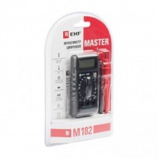 EKF Инструмент EKF In-180701-bm182 Мультиметр цифровой M182 EKF Master   