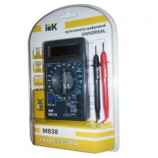 Инструменты Iek TMD-2S-838 Мультиметр цифровой  Universal M838 IEK