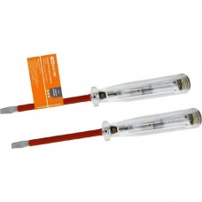 TDM Инструмент для зачистки, резки кабеля. обжима  TDM SQ1015-0002 Отвертка-пробник (индикатор) 150 мм, 100-500В 