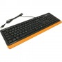 Клавиатура Клавиатура A-4Tech Fstyler FK10 ORANGE черный/оранжевый USB 1147534