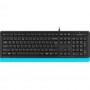 Клавиатура Клавиатура A-4Tech Fstyler FK10 BLUE черный/синий USB 1147528