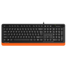 Клавиатура Клавиатура A4Tech Fstyler FKS10 черный/оранжевый USB 1530190