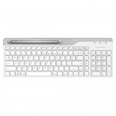 Клавиатура Клавиатура A4Tech Fstyler FBK25 белый/серый USB беспроводная BT/Radio slim Multimedia
