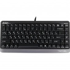 Клавиатура Клавиатура A4Tech Fstyler FK11 черный/серый USB slim