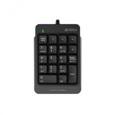 Клавиатура Числовой блок A4Tech Fstyler FK13 серый USB slim для ноутбука