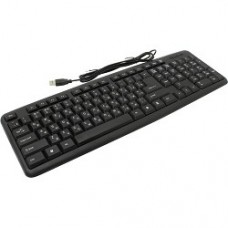 Клавиатура Defender Клавиатура  HB-420 RU Black USB 45420 {Проводная, полноразмерная}
