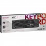 Клавиатура Defender Клавиатура  Next HB-440 RU 45440 {Проводная, полноразмерная, черная}