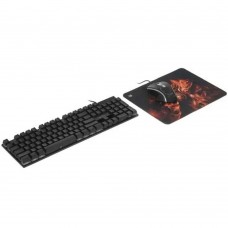 Клавиатура Defender Игровой набор Aura MKP-117 RU,Light 52117 {мышь+клавиатура+ковер}