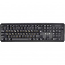 Клавиатуры Exegate EX279940RUS Клавиатура Exegate LY-331L, <USB, шнур 2м, черная,  104кл, Enter большой>, OEM