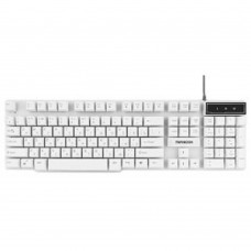 Клавиатуры, мыши Гарнизон Клавиатура GK-200, USB, белый, механизированные клавиши