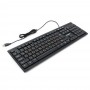 Клавиатуры, мыши Гарнизон Клавиатура GK-130, USB, черный, 104 кл, кабель 1.5м
