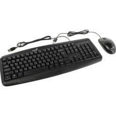 Клавиатура Клавиатура + мышь Genius Smart KM-200 {комплект, черный, USB} 31330003402/31330003416