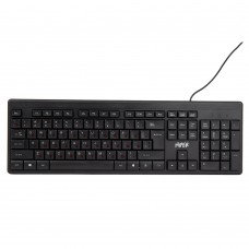 Клавиатуры Проводная клавиатура HIPER OK-1100 {Мебранная, 104к, кабель 1.5м, USB}