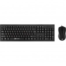 Клавиатура Клавиатура + мышь Oklick 620M черный USB  475652