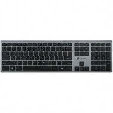 Клавиатура Клавиатура Oklick 890S серый USB беспроводная slim {1196549}