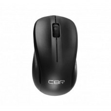 Мышь CBR CM 410 Black, Мышь беспроводная, оптическая, 2,4 ГГц, 1000 dpi, 3 кнопки и колесо прокрутки, выключатель питания, цвет чёрный