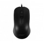 Мышь CBR CM 105 Black, Мышь проводная, оптическая, USB, 1200 dpi, 3 кнопки и колесо прокрутки, длина кабеля 1,8 м, цвет чёрный