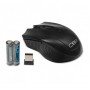 Мышь CBR CM 403 Black, Мышь беспроводная, оптическая, 2,4 ГГц, 800/1200/1600 dpi, 6 кнопок и колесо прокрутки, ABS-пластик, цвет чёрный