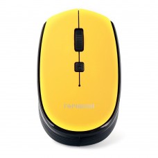 Клавиатуры, мыши Гарнизон Мышь беспров. GMW-550-1, жёлтый, 1000 DPI, 2 кн.+ колесо-кнопка