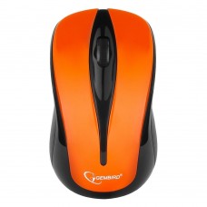 Мышь Gembird MUSW-325-O Orange USB {Мышь беспров., 2кн.+колесо-кнопка, 2.4ГГц, 1000 dpi}
