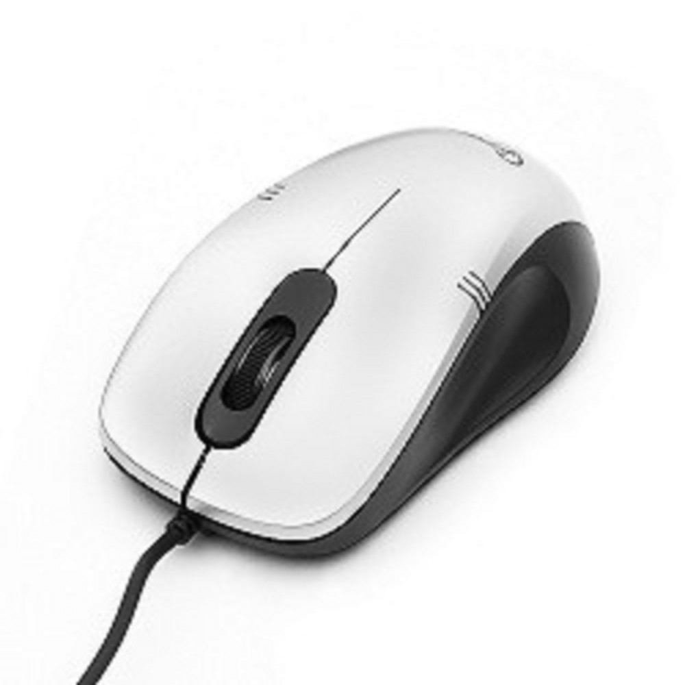 Мышь Gembird MOP-100-S Silver USB, 1000DPI