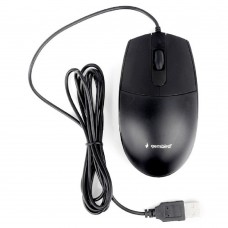 Мышь Gembird MOP-420 {Мышь, USB, черный, 2кн.+колесо-кнопка, 1000 DPI, кабель 1.8м}