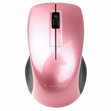 Мышь Gembird MUSW-370 {Мышь беспроводная, розовый, 2.4ГГц, 2кн+колесо-мышка, 1000 DPI, оптический} 
