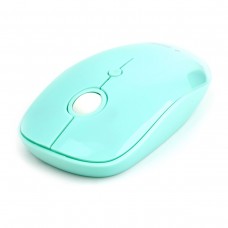 Мышь Мышь беспров. Gembird MUSW-395, 2.4ГГц, 2 кнопки + колесо кнопка,1000DPI мятный глянец