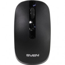 Мышь Беспроводная мышь Sven RX-260W чёрная (3+1кл. 800/1200/1600DPI, блист.)