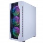 Корпус 1STPLAYER Корпус DK D4 WHITE / ATX, tempered glass, metal mesh / 4x 120mm LED fans inc. / D4-WH-4G6