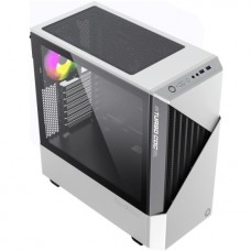 Корпуса Gamemax Contac COC WB ATX case, black/white, w/o PSU, w/2xUSB3.0, w/1x14cm ARGB front fan(GMX-FN14-Rainbow-C9), w/1x12cm ARGB rear fan(GMX-FN12-