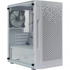 Корпус Powercase CMIMZW-L3 Корпус Mistral Micro Z3W Mesh LED, Tempered Glass, 2x 140mm + 1х 120mm 5-color fan, белый, mATX  (CMIMZW-L3)