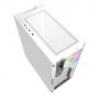 Корпус Powercase CMIEW-F4S Корпус Mistral Evo White, Tempered Glass, 1x 120mm PWM ARGB fan + ARGB Strip + 3x 120mm PWM non LED fan, белый, ATX  (CMIEW-F4S)